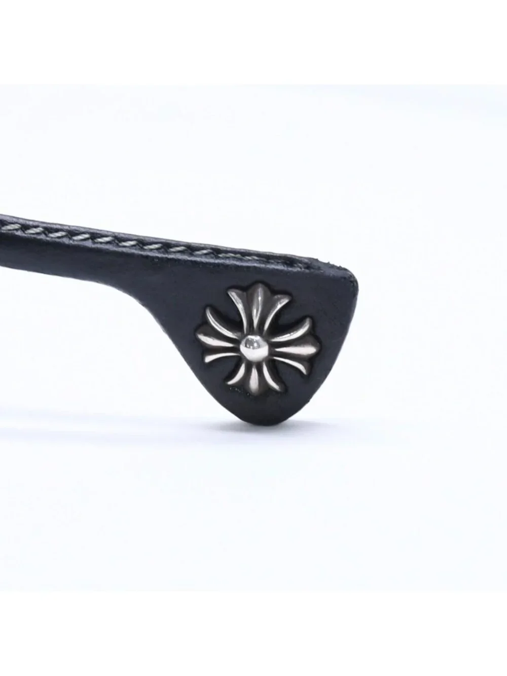 Chrome Hearts M Diver 2 CH Plus Temple Leather Sunglasses Eyewear 925 Sterling